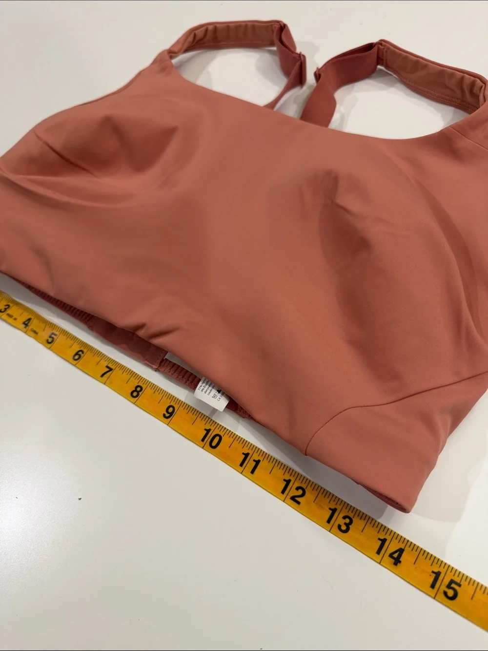 Lululemon Rust Women's Seamless Sports Bralette